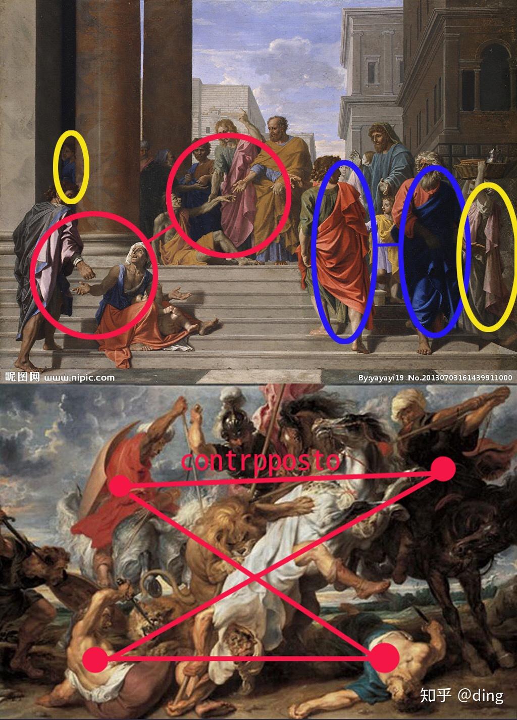 有哪些构图惊艳的绘画作品