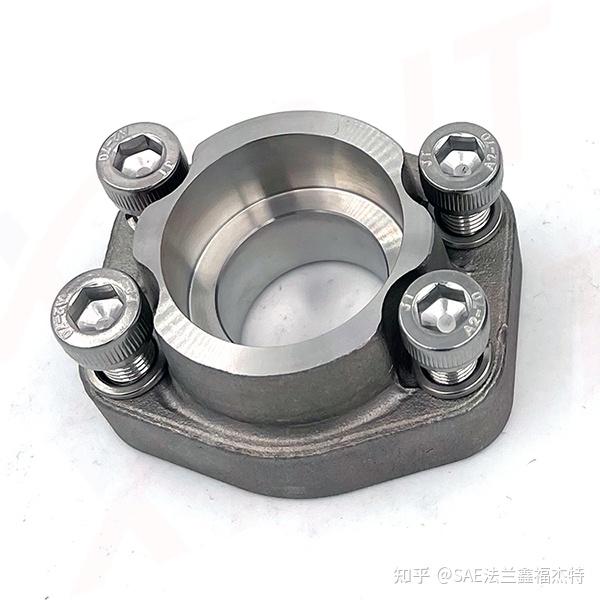 SAE法兰的结构及其与管子的连接方式分类 - 知乎