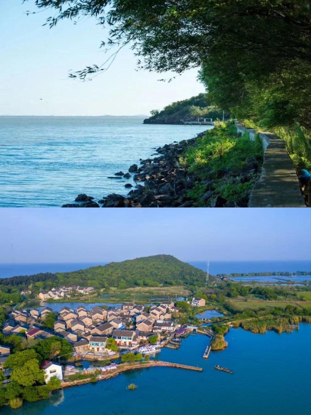 苏州太湖里的"桃花源"——漫山岛,乘船去!