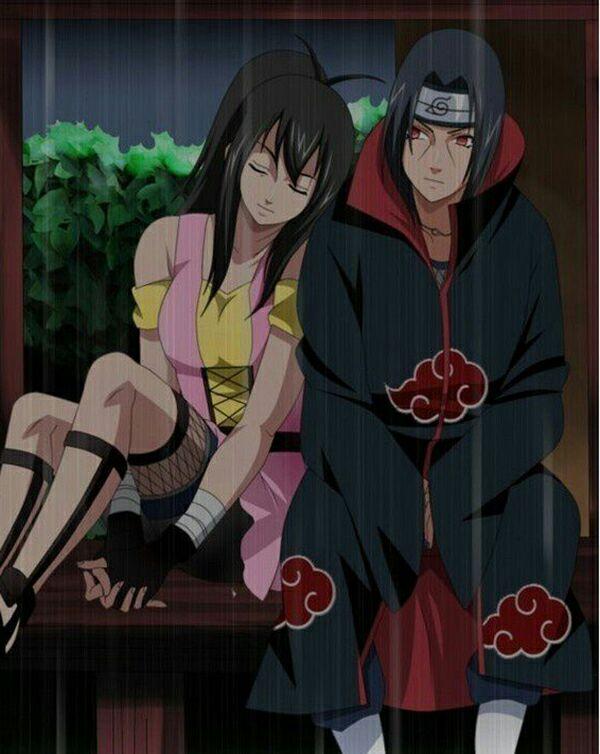 跟鼬一起的女忍者是谁?(红外衣,黄内衣,黑长发,桃心刘海)?