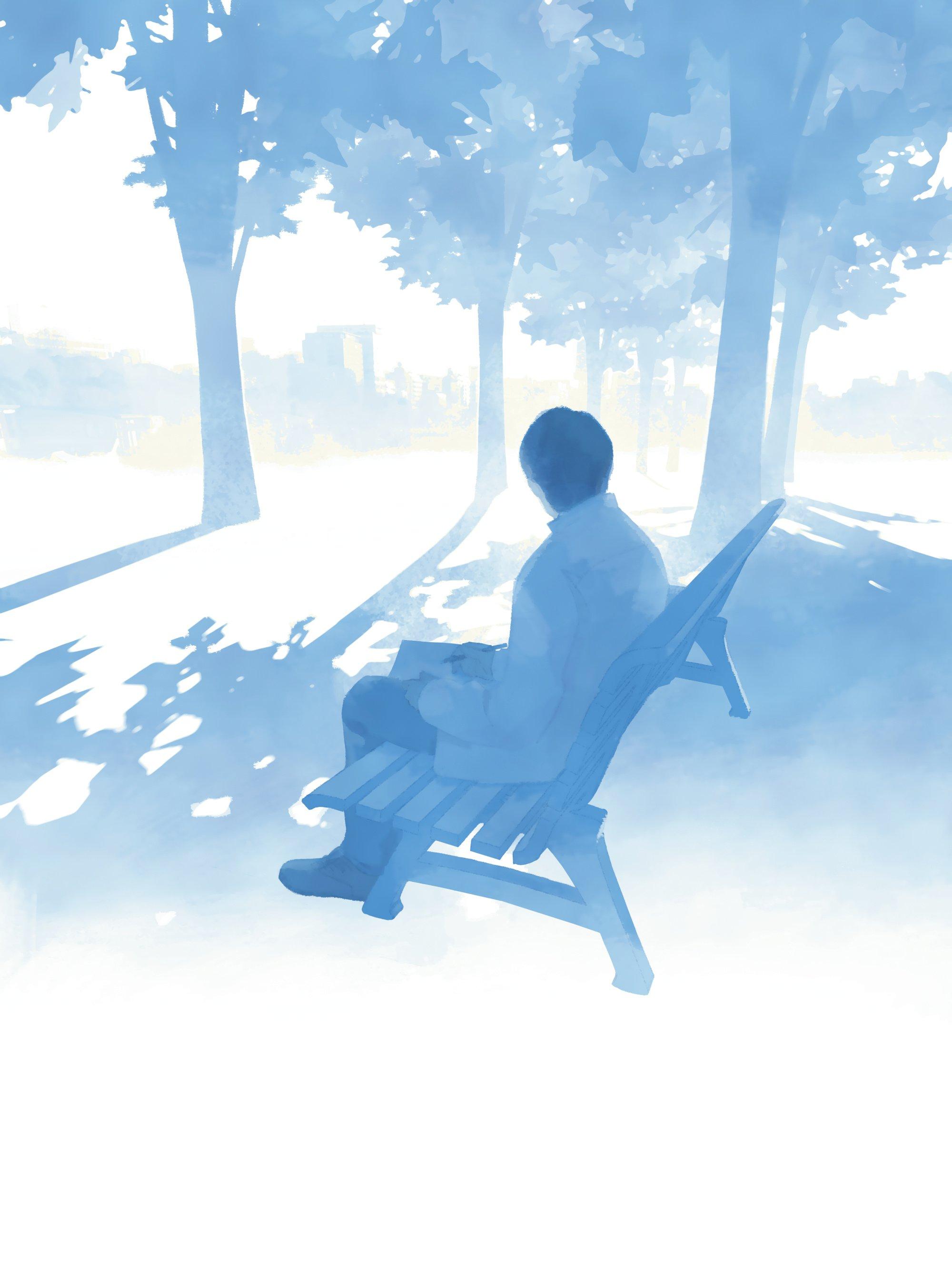 在绘画中是否有办法用冷色调来表现炽热感的画面例如沙漠等