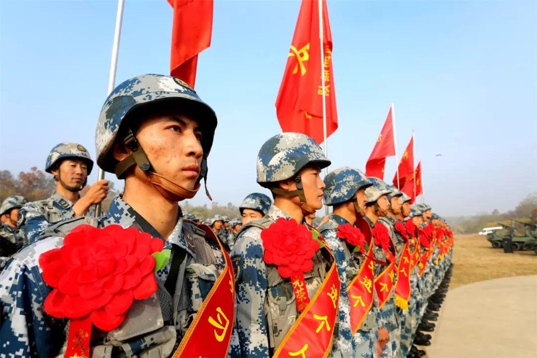 67全副武装摩拳擦掌誓师动员即刻出征