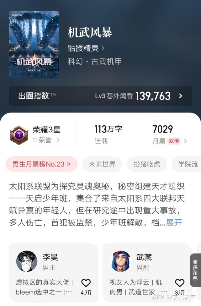 2022起点年度作品TOP10：灵境行者第二，星门第六，深空彼岸第九