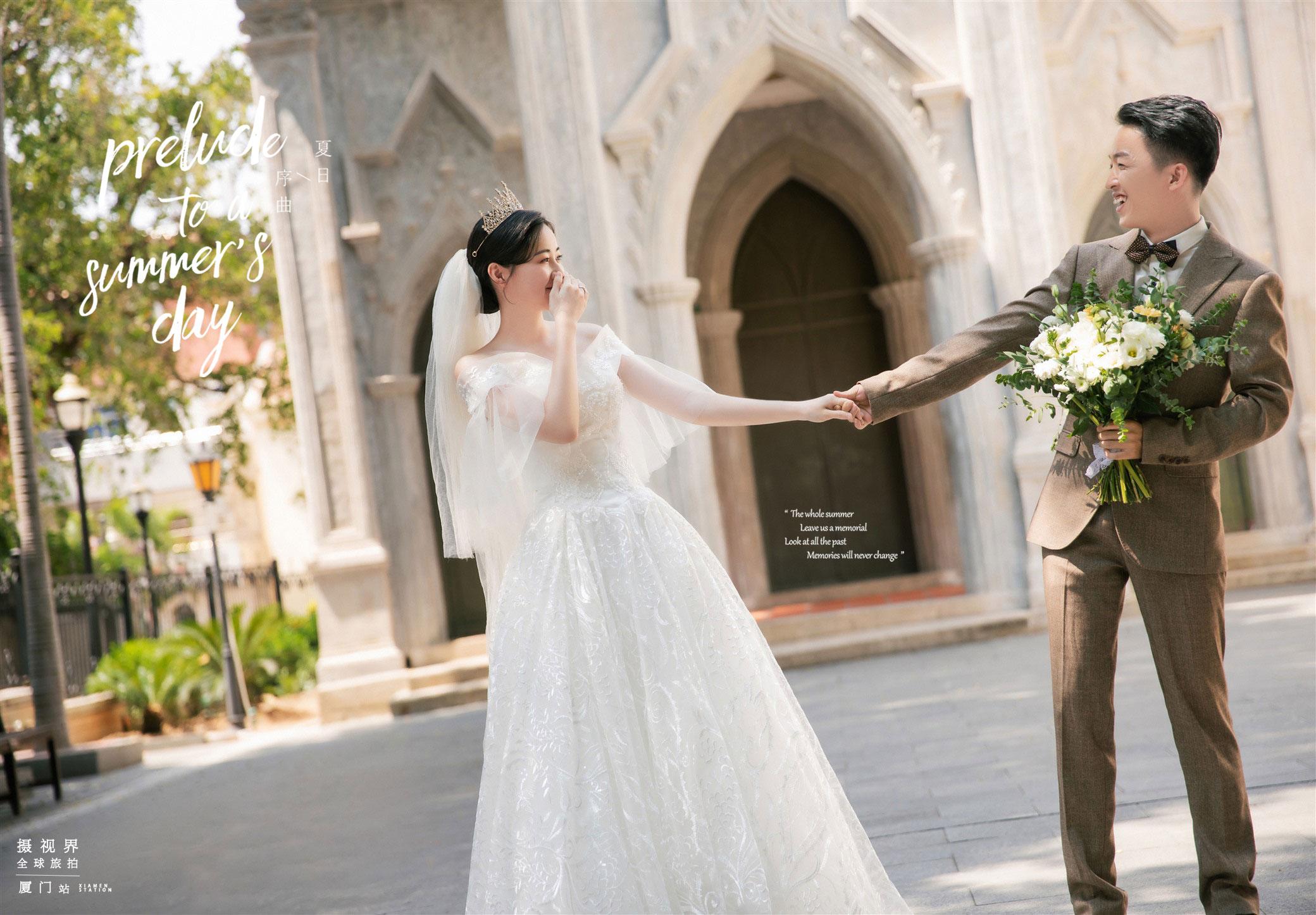 旅拍婚纱照一定不能错过的礼堂 仪式感满满