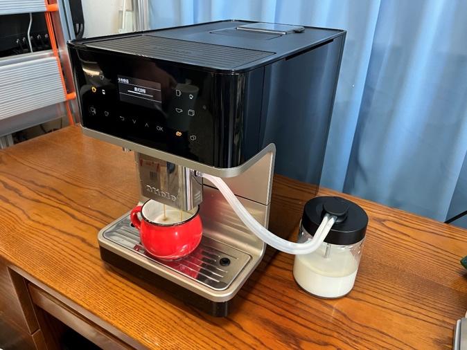 拥有一台全自动咖啡机是一种什么样的体验美诺miele独立式咖啡机每天