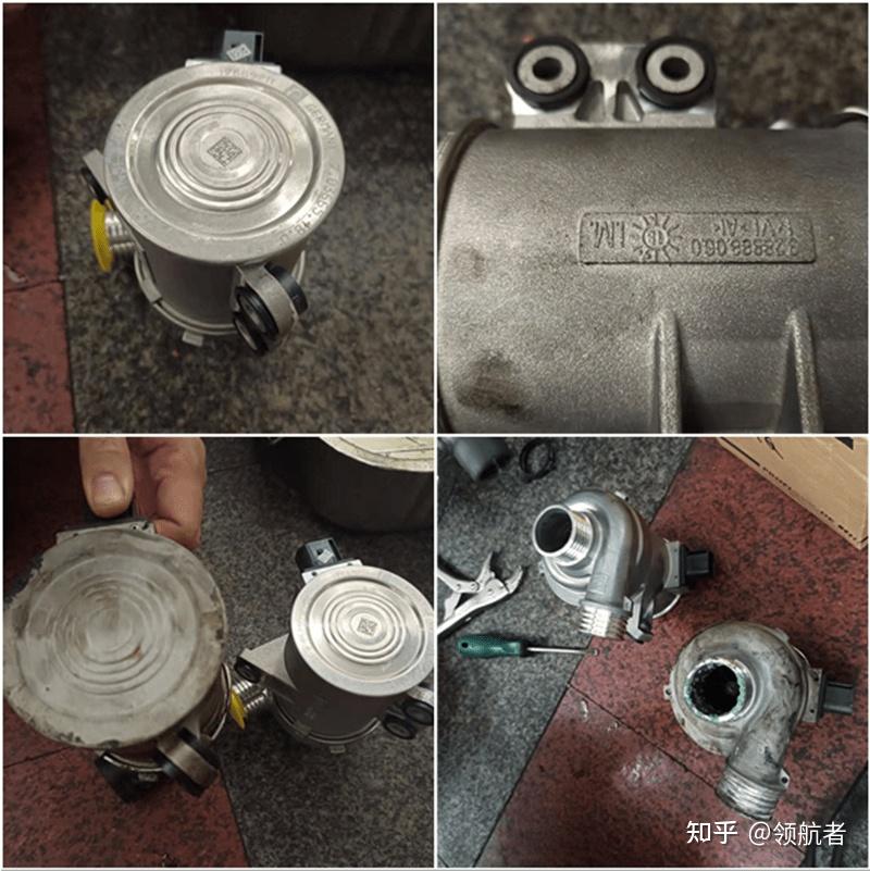 宝马维修案例宝马5系更换水泵