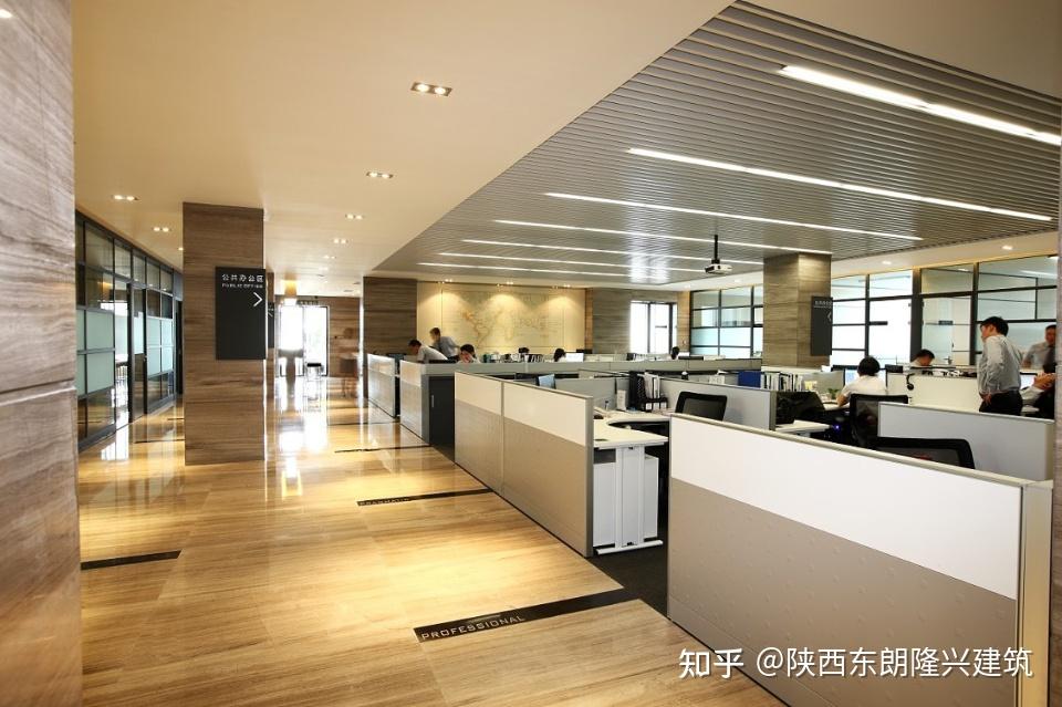 陕西办公楼装修设计,办公空间规划设计,写字楼装修设计 - 知乎