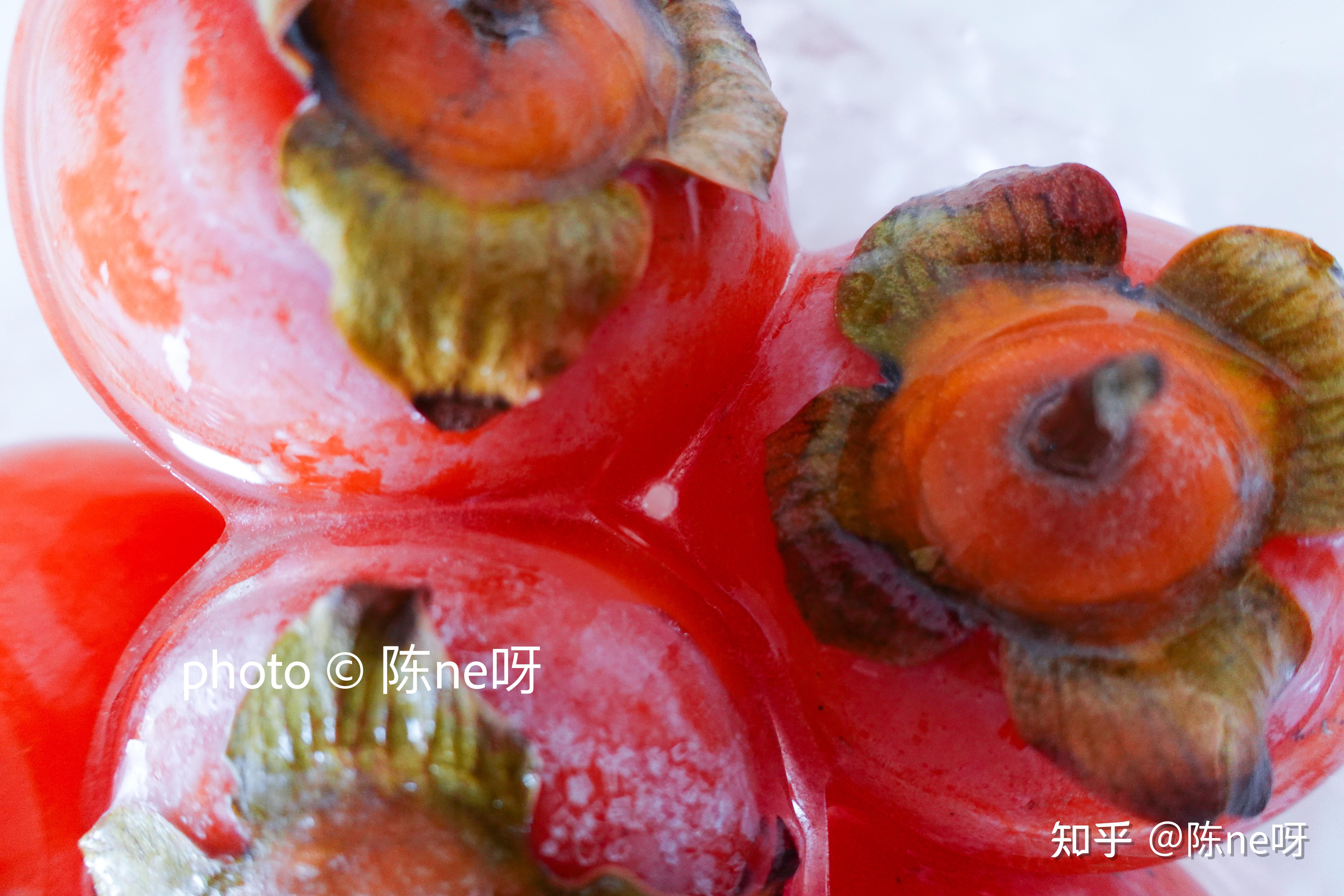 打东北边儿来了个冻柿子 | 从童年到中年都无比热爱的冻柿子就是寒冬里的一轮暖阳 - 知乎