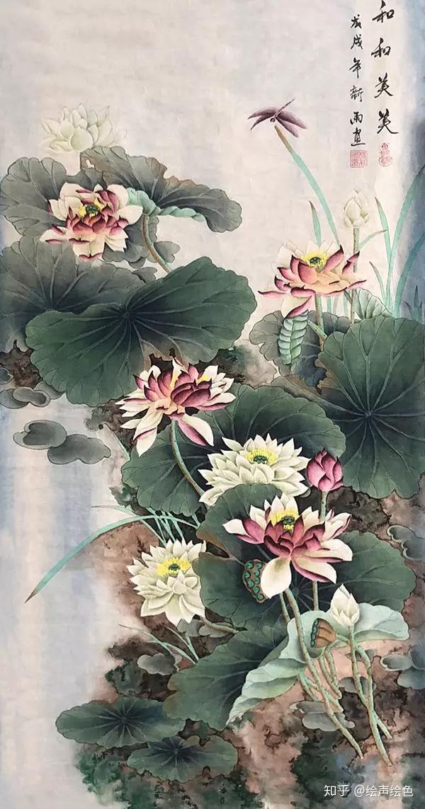 画家杨新雨诗情意境构思巧妙