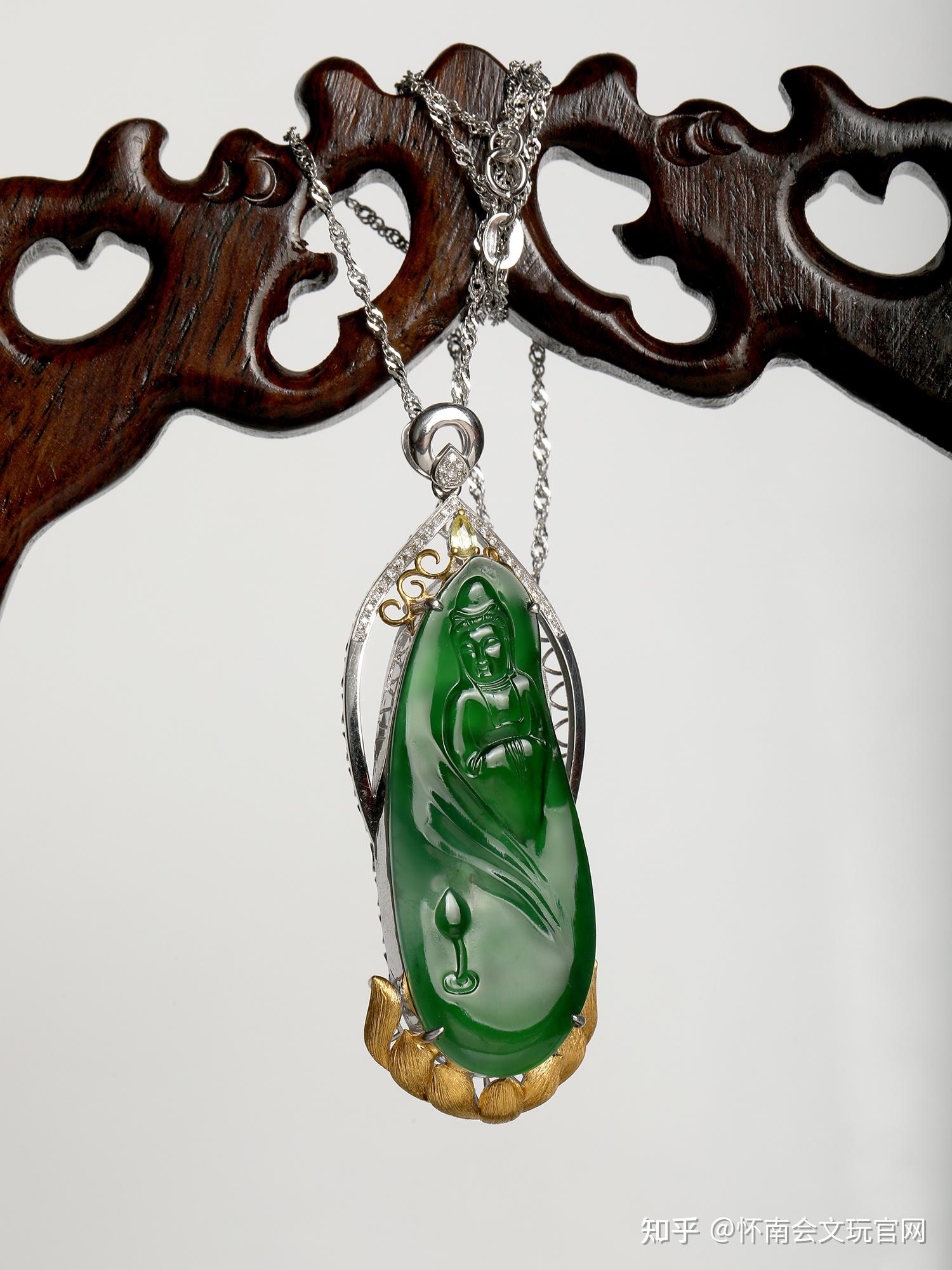 翡翠的镶嵌之美你无法抗拒