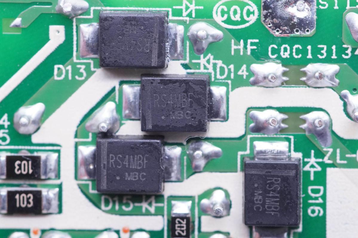 拆解报告:MI小米新款67W快充充电器MDY-12-EF 第26张 拆解报告:MI小米新款67W快充充电器MDY-12-EF 第26张