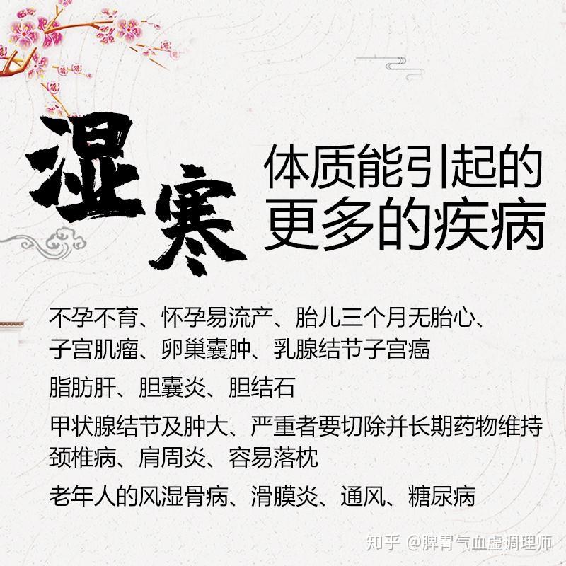 湿寒重湿寒体质湿寒危害湿寒万病之源