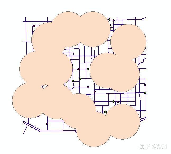 arcgis地理信息系统空间分析缓冲区分析