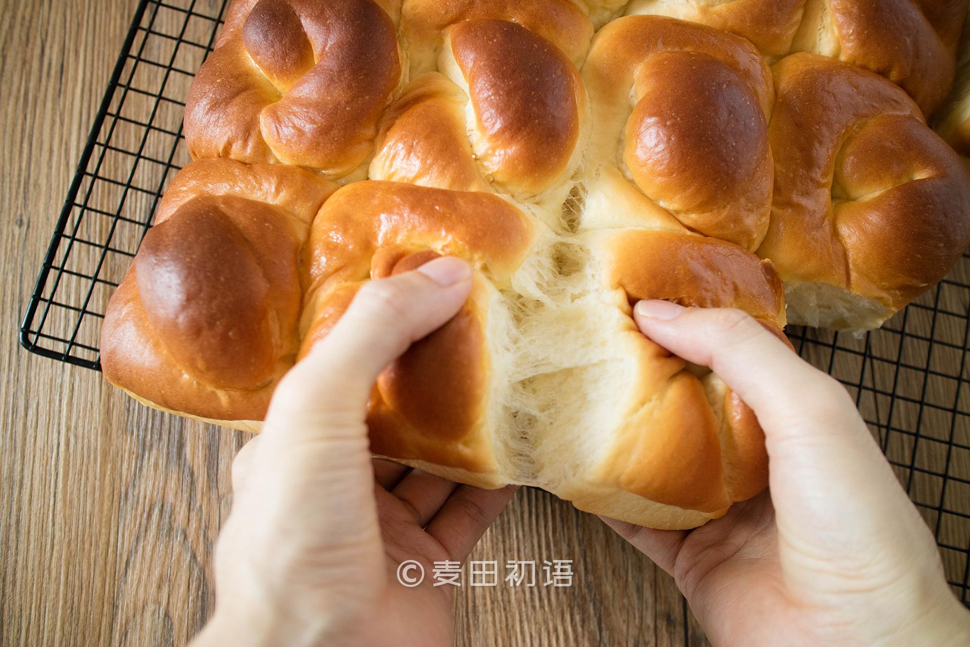 这款柔软拉丝的老式面包发酵香味浓郁放3天都不硬