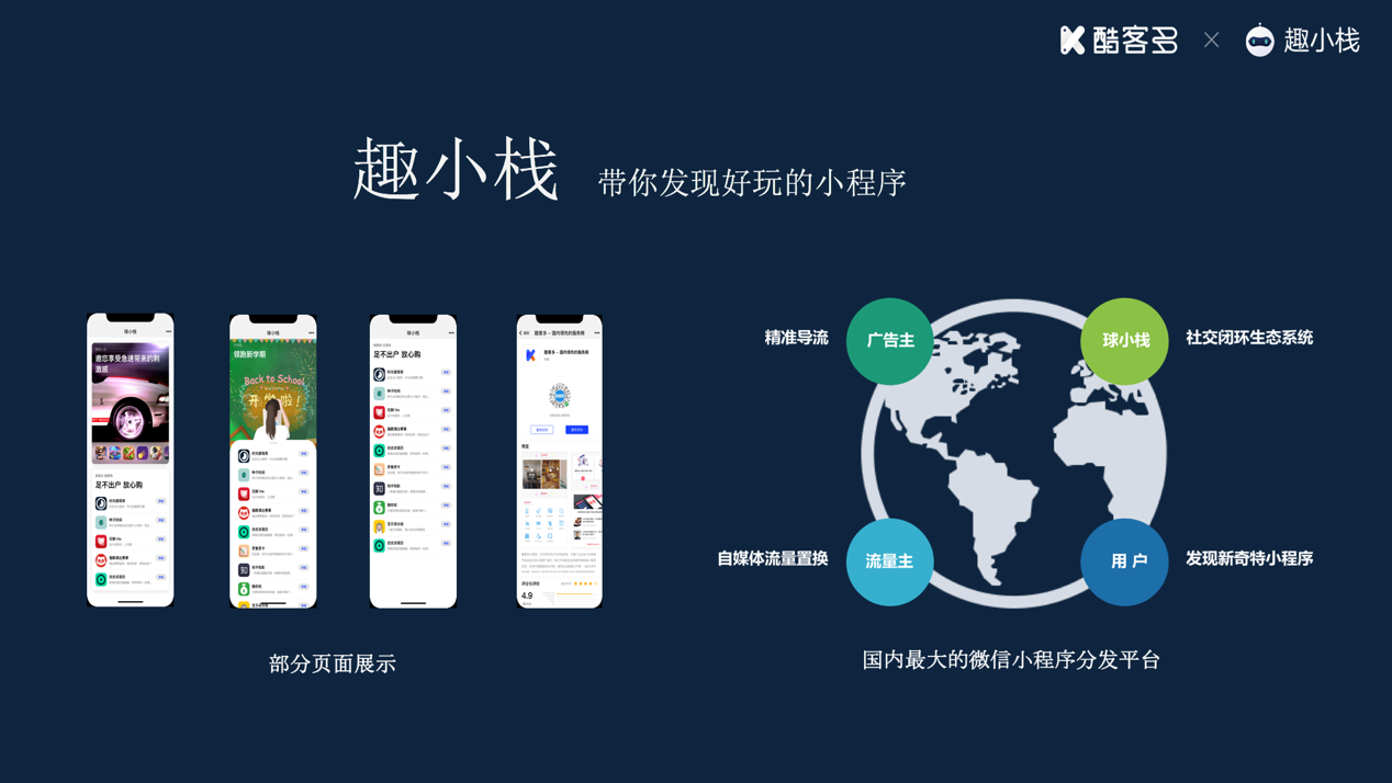 从微信作为一款社交软件的角度引申到小程序,酷客多许梦雪认为微信