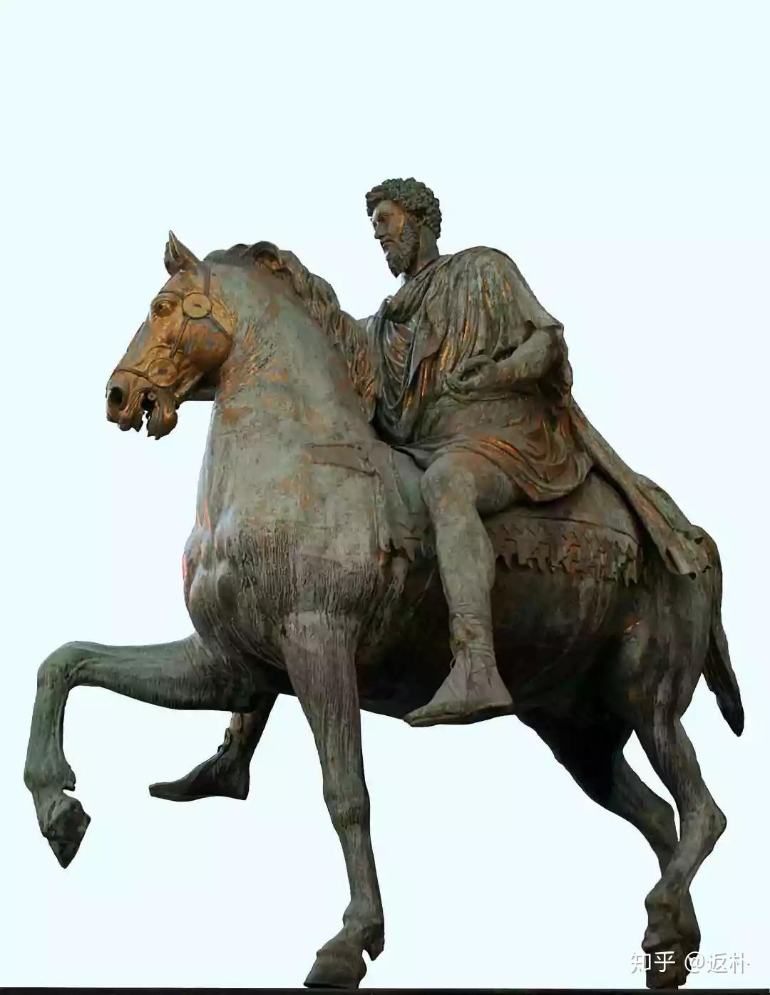 骑马雕像马脚的含义图片