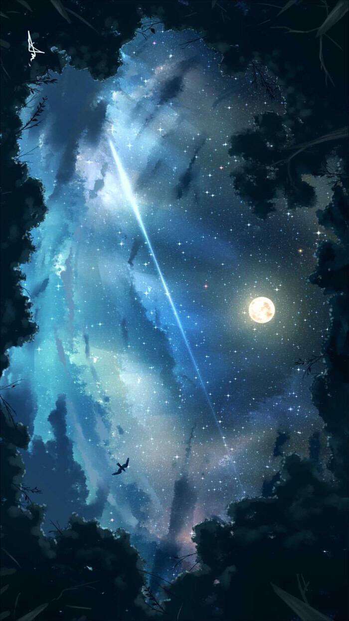 有哪些仙气四溢的星空壁纸嘛