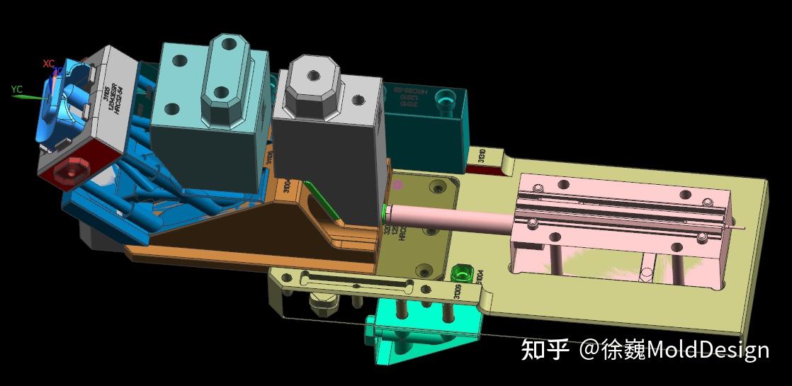 滑块的经典模具结构有哪些？ 知乎 