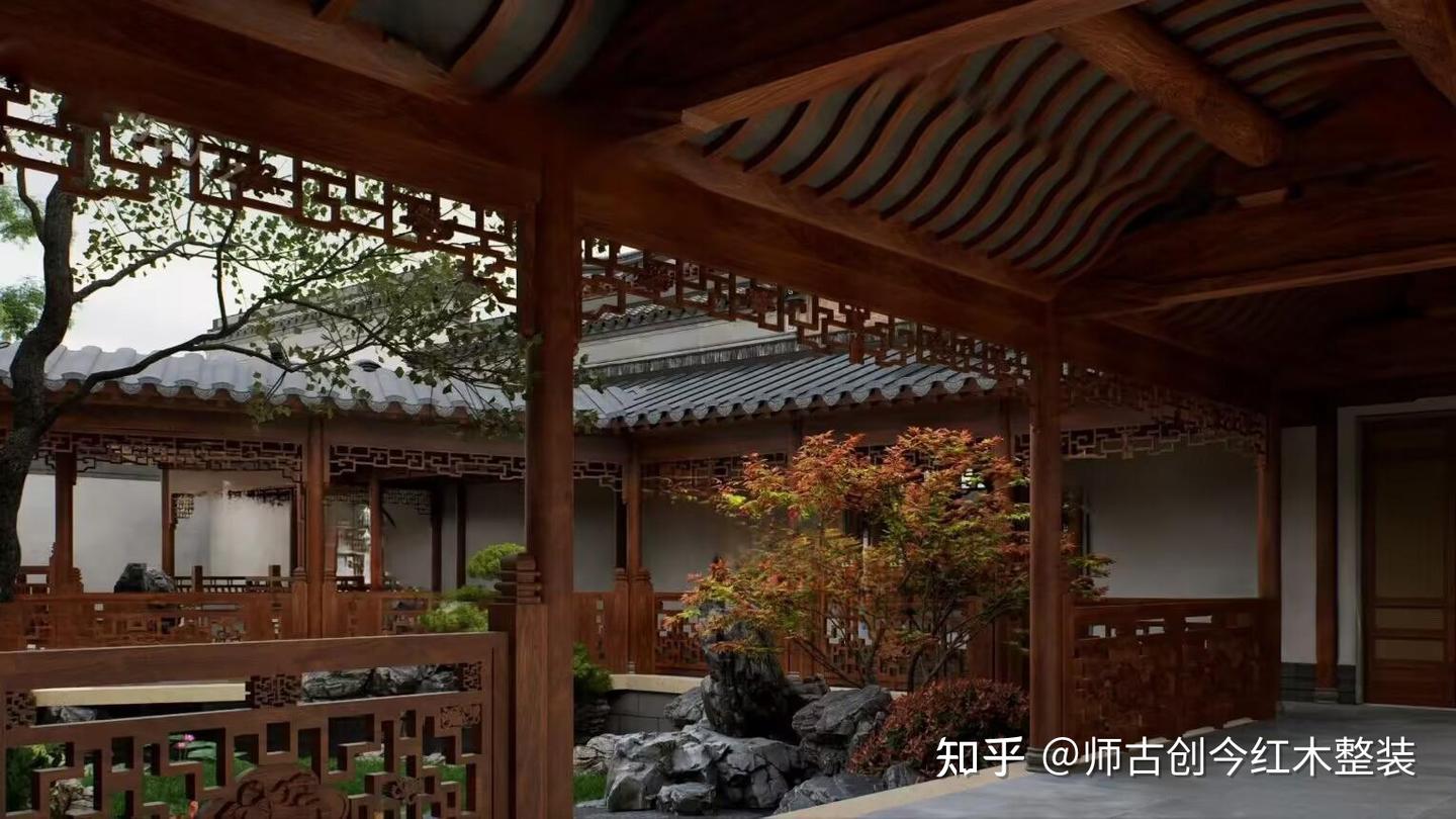 中式合院,诠释着"天人合一"的东方美学 - 知乎
