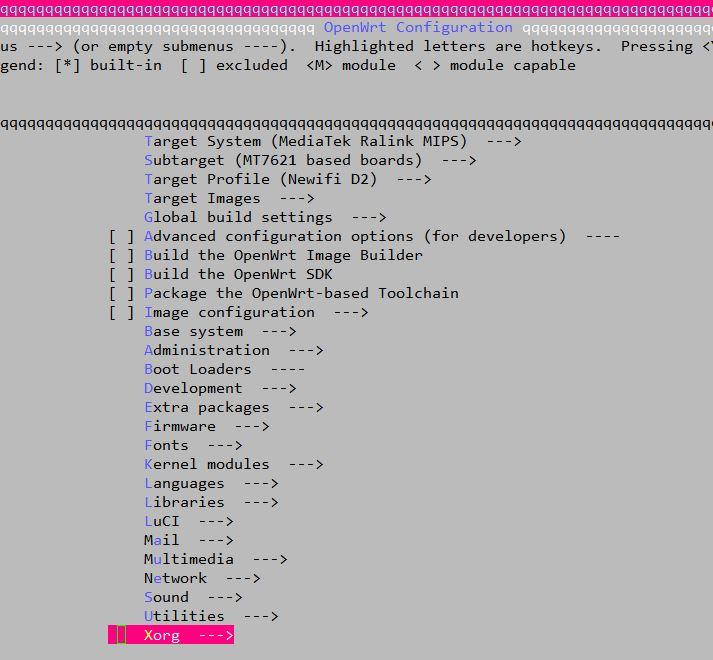 编译openwrt时取消预选的软件包 知乎