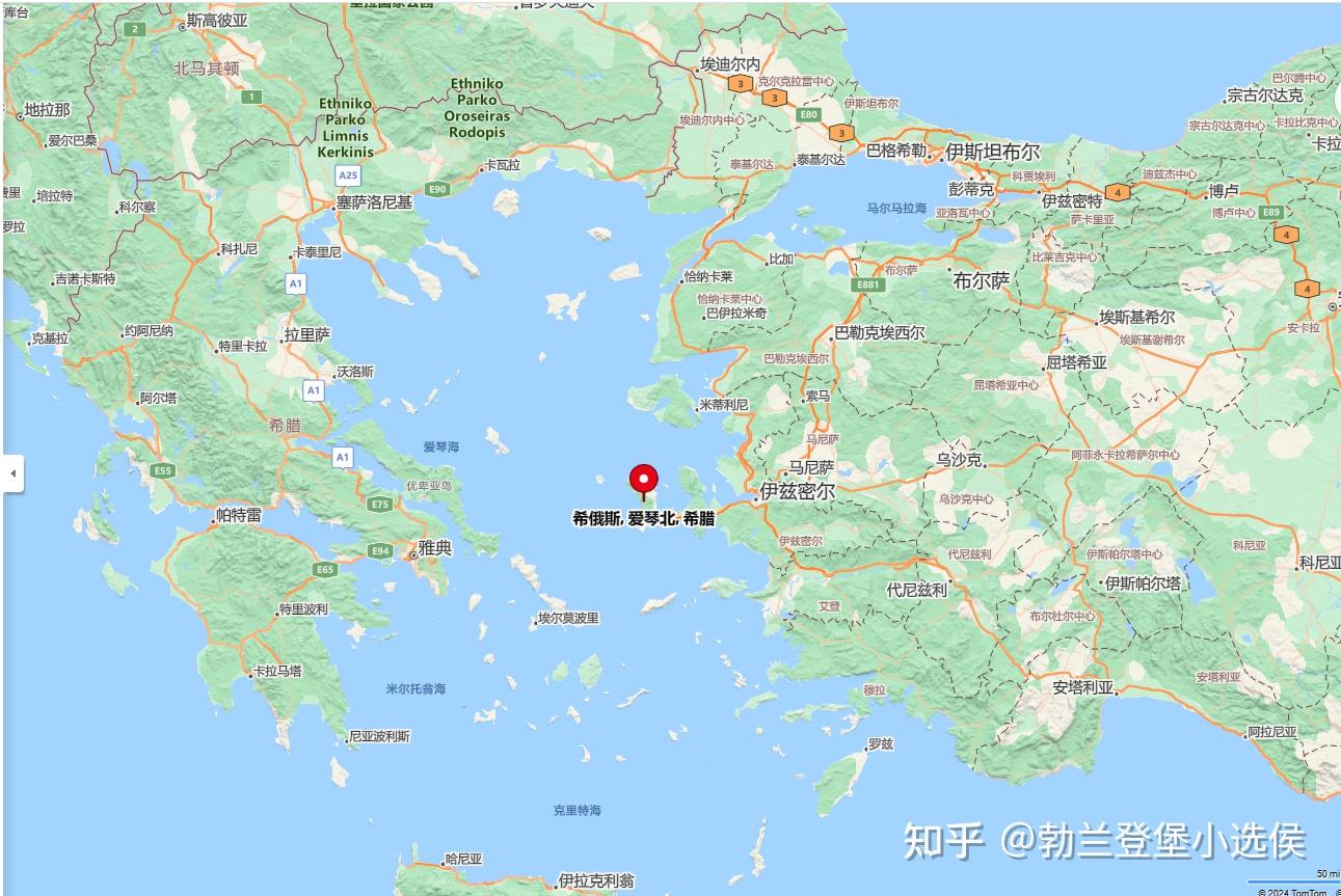 东罗马帝国领土有哪些海岛?