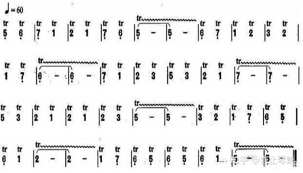 颤音洞箫演奏必练的基本功附曲谱