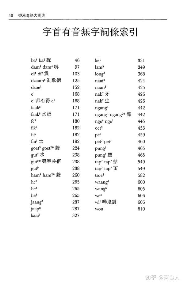 20230608《香港粵語大詞典》索引數位化完成 - 知乎