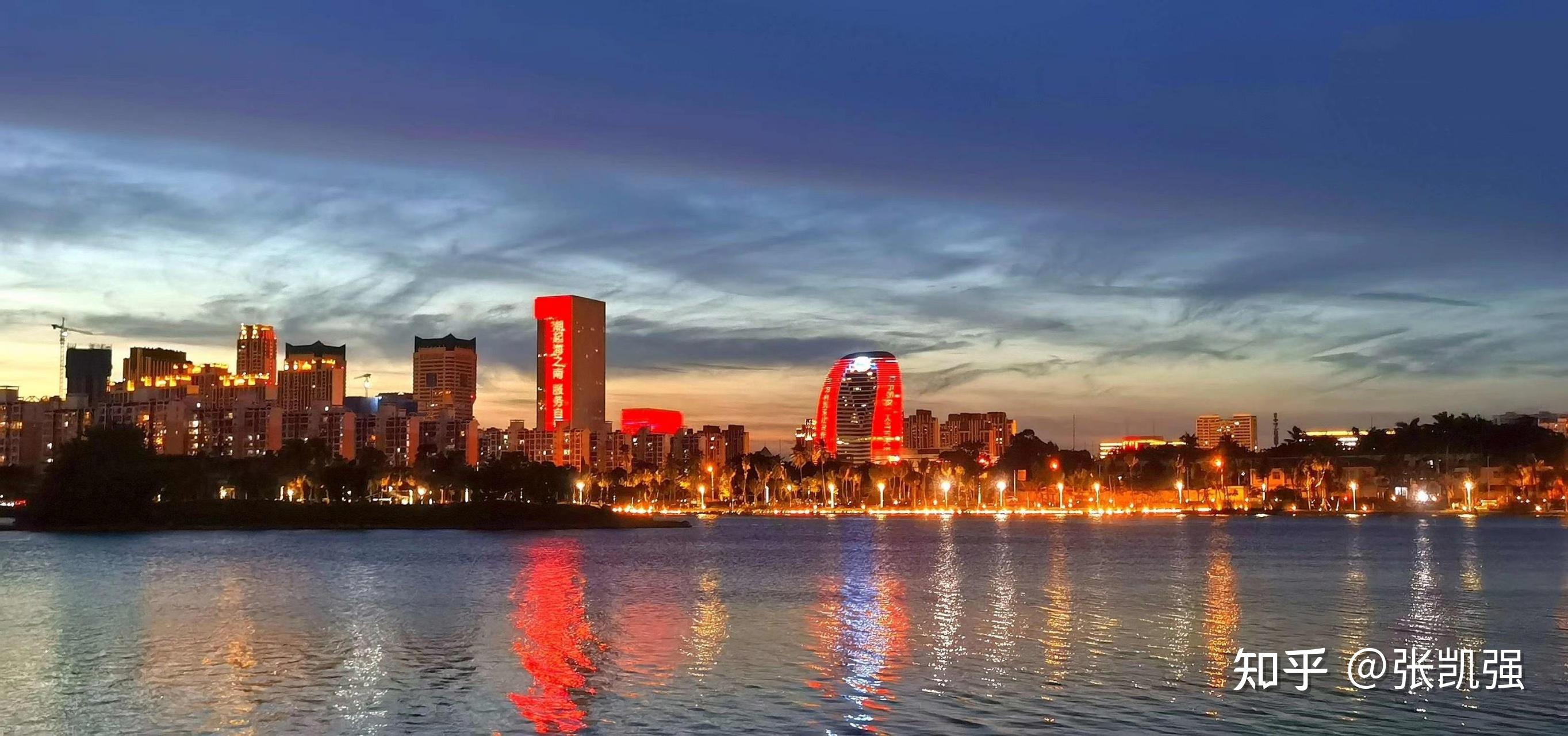 海南大厦灯光秀运营