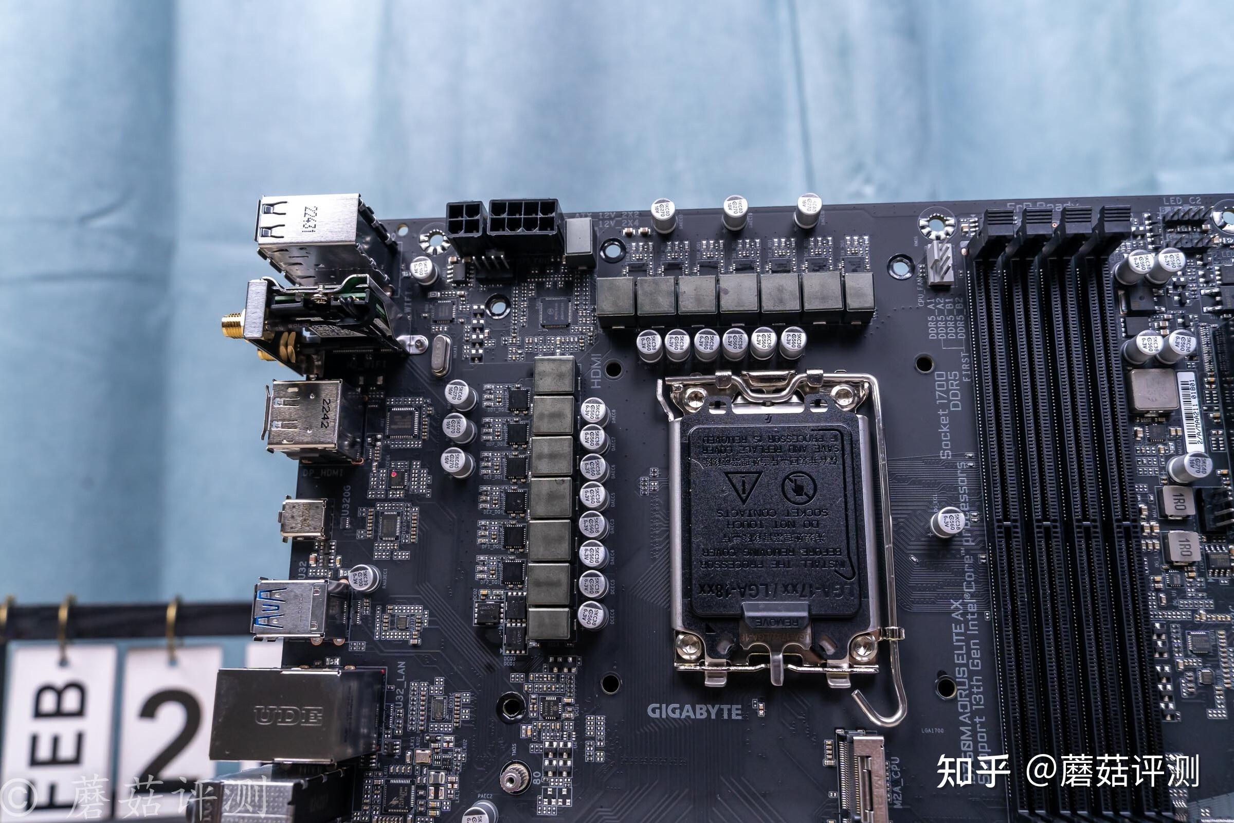 出色用料,漂亮颜值,技嘉b760m小雕wifi主板 拆解评测 - 知乎