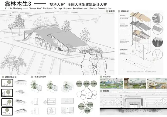 2025第一届“华科大杯”全国大学生建筑设计大赛拟获奖作品公示 - 知乎
