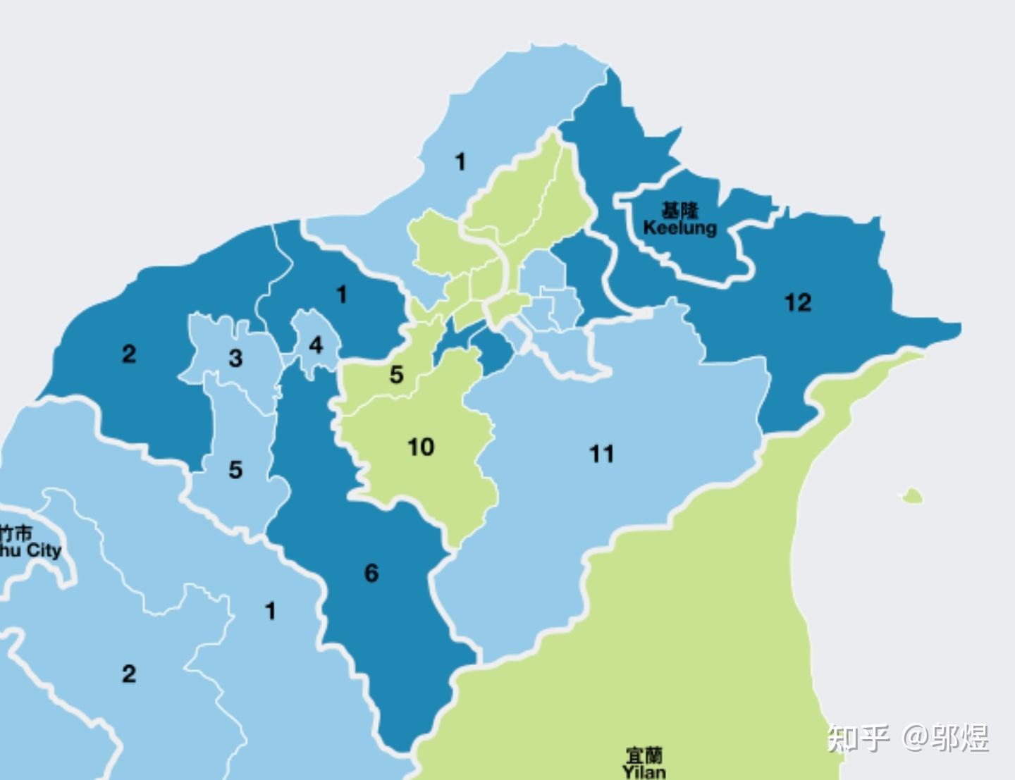 台湾三大摇摆市，新北、台中、桃园，哪个蓝营基本盘最大，哪个绿营基本盘最大? - 知乎