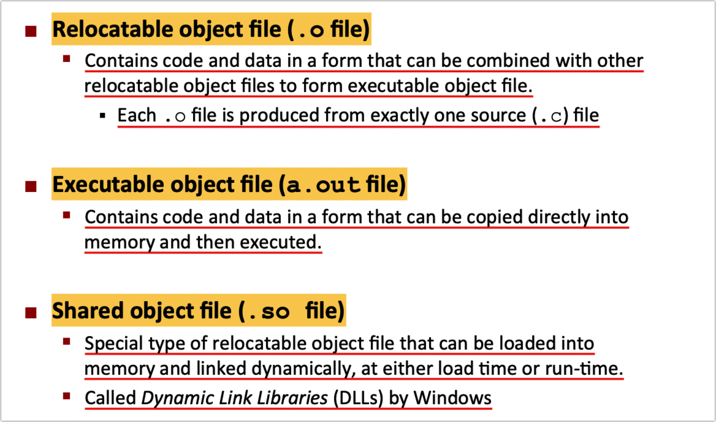 Relocatable Object Files CSAPP 深入理解计算机系统(五):链接 - 知乎