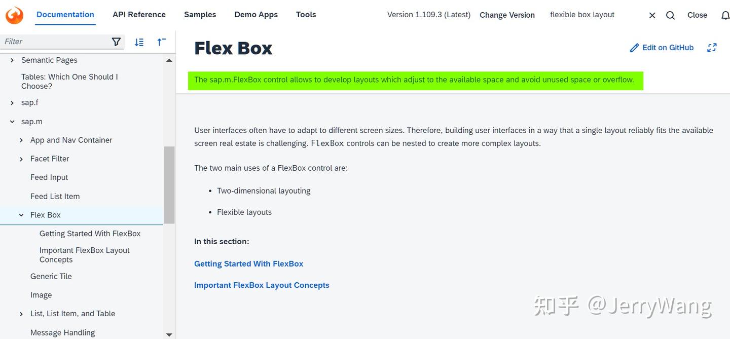 SAP UI5 FlexBox Layout 布局的概念和具体使用案例介绍试读版 - 知乎