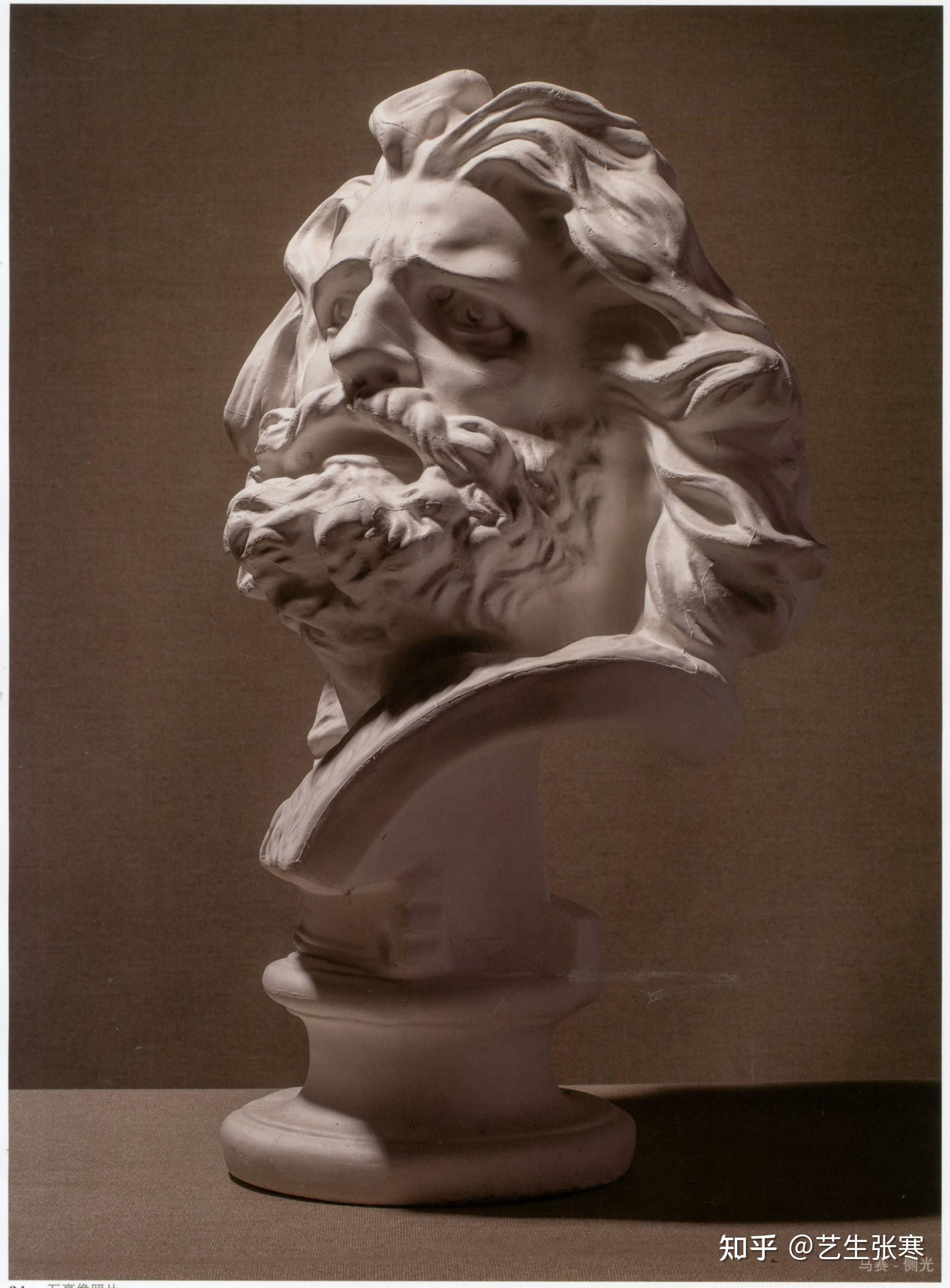 有没有素描石膏像的高清照片素材.