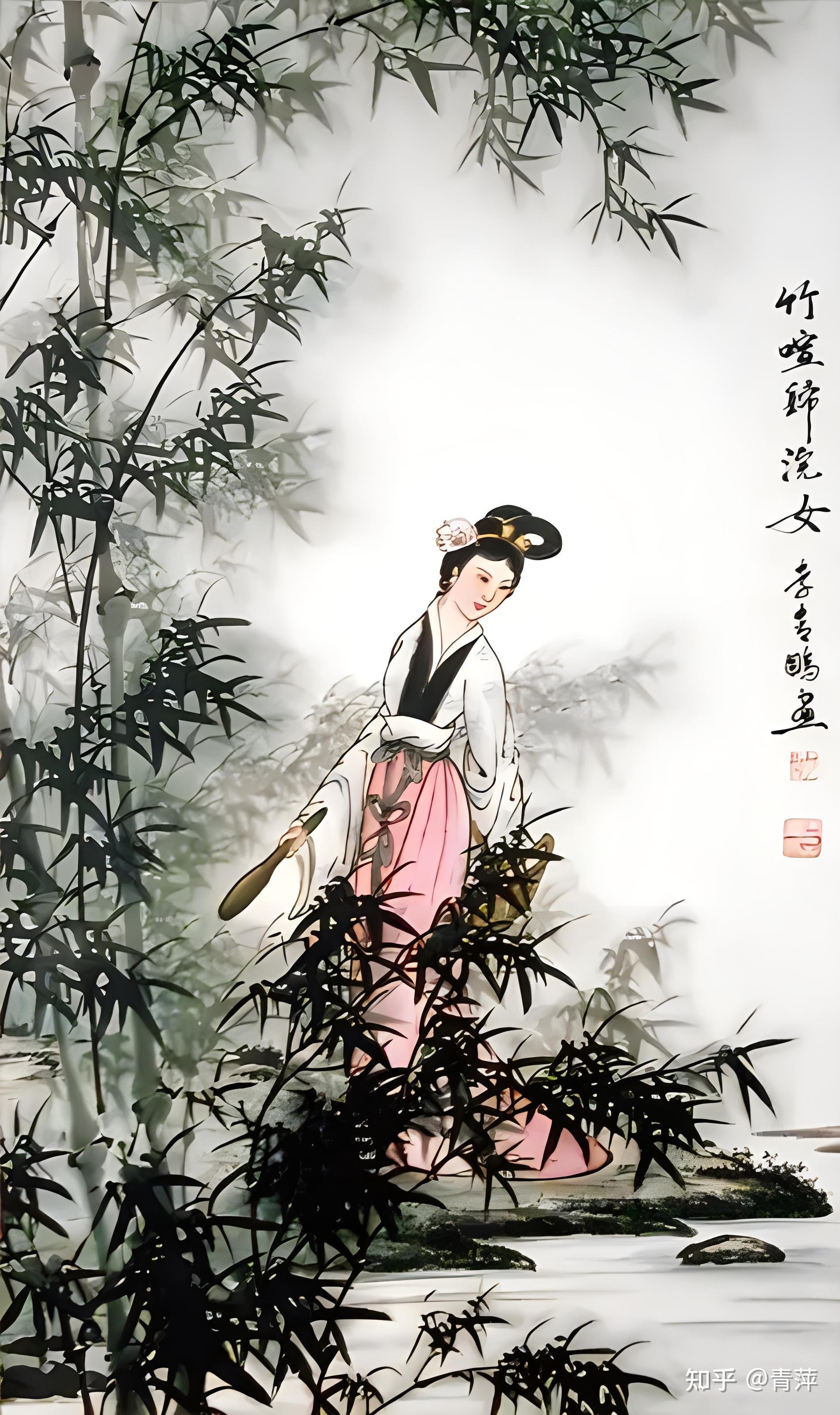 哪些诗句带有“竹”字? - 知乎