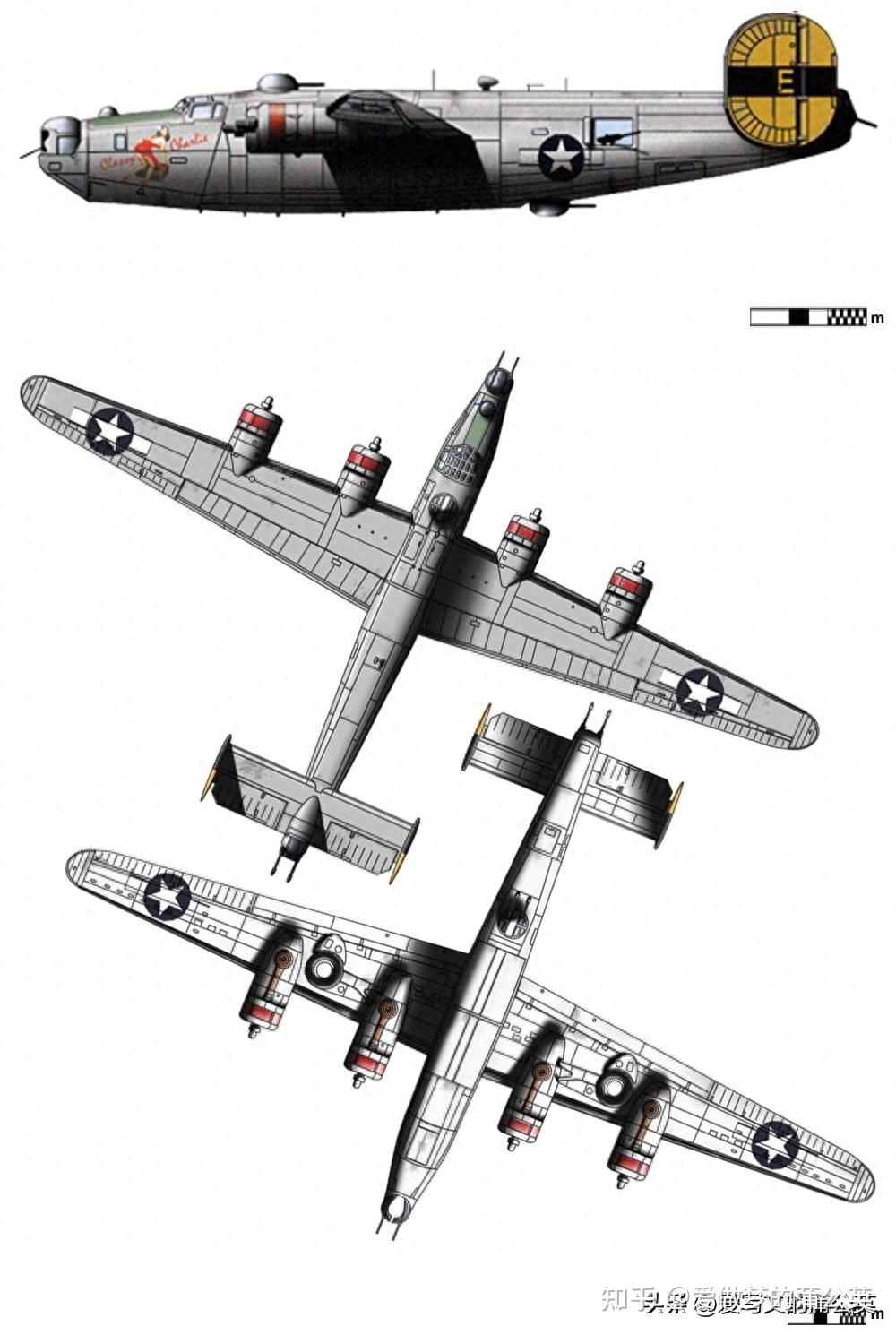 如何比较二战美国b17轰炸机和b24轰炸机? - 知乎