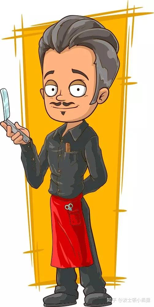 需要多大的勇气才能走进美帝的理发店.