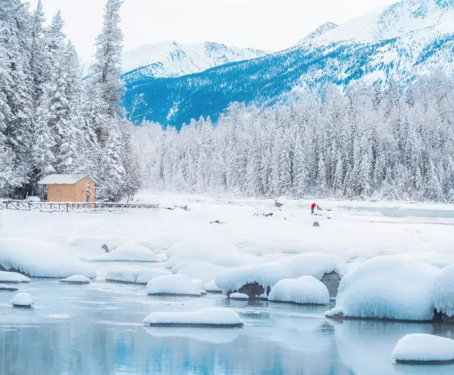 喀纳斯的冬天，藏着空灵惊艳，美的入骨入髓！ - 知乎