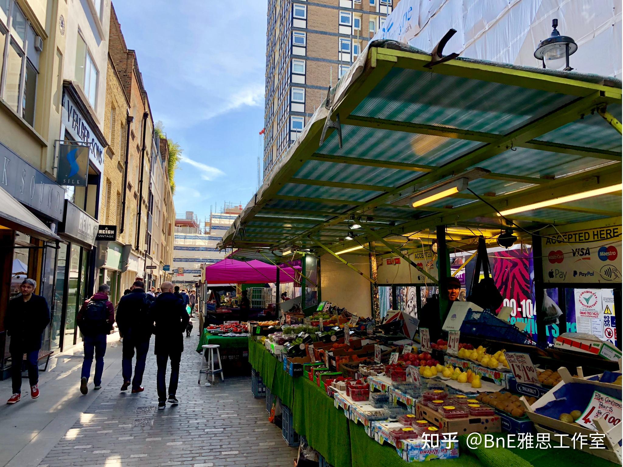 雅思口语58月保留题part1streetmarket