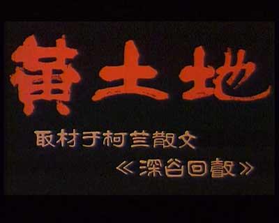 黄土地影评
