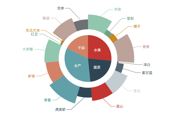 echarts 饼图