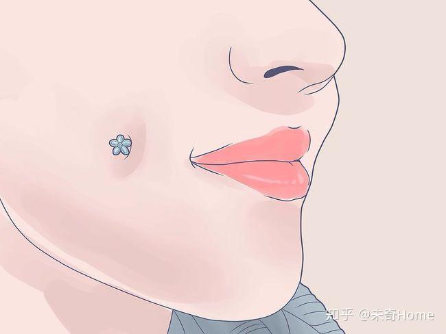 如何后天做出假的酒窝