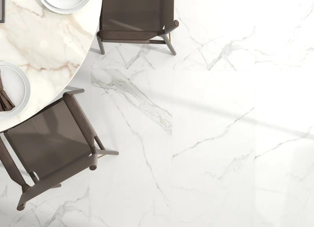 地球最美裂痕丨博德岩板冰川白系列营造高级浪漫人居空间