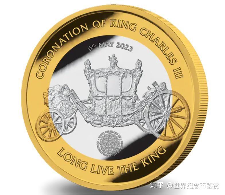 查理三世国王的加冕典礼-黄金国家马车-2023年英属南极银币 - 知乎