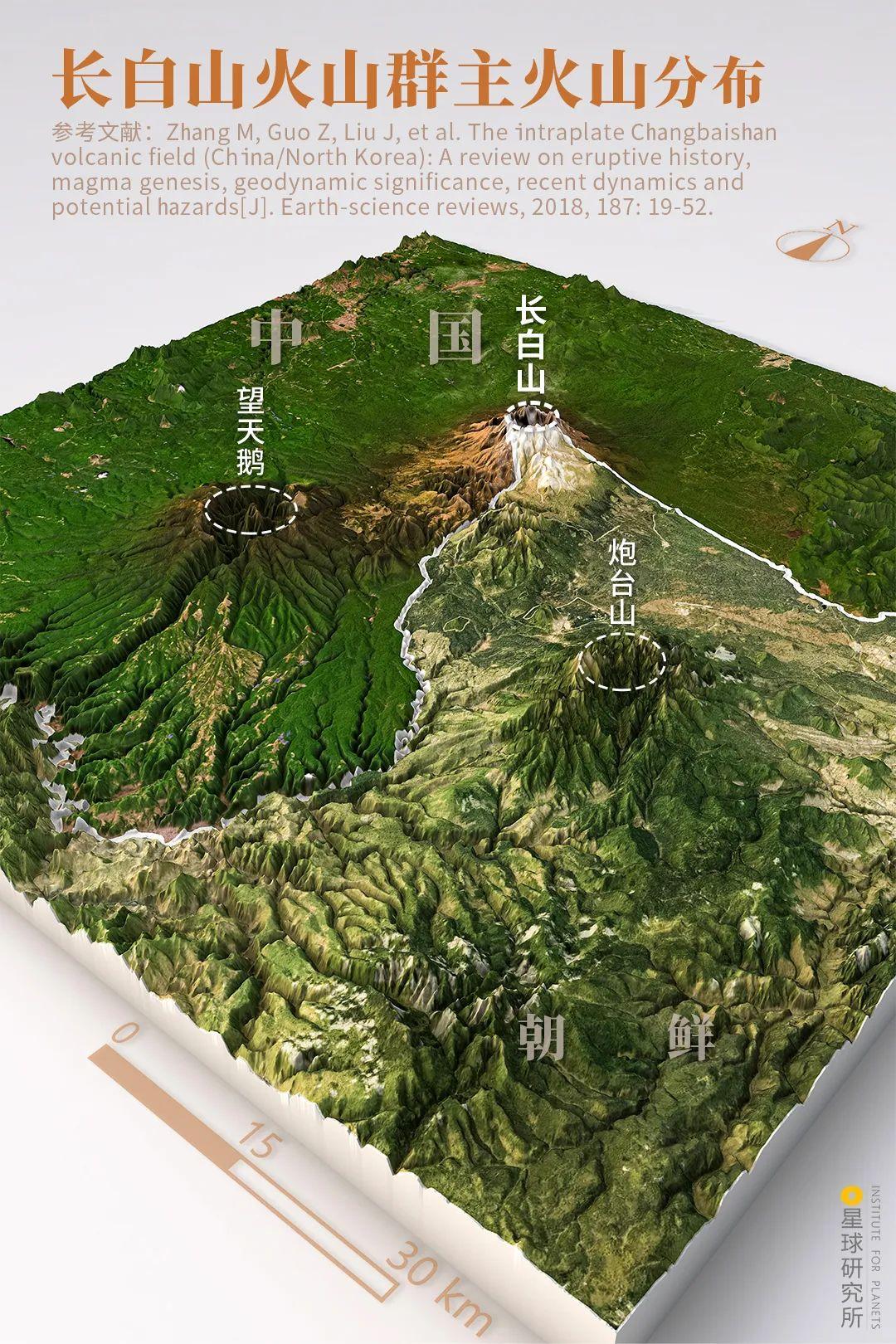 辽宁火山分布图图片