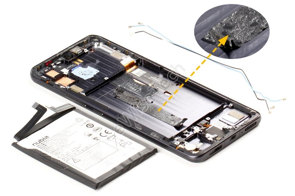 ewisetech拆解失去了风扇的红魔6r通过什么散热呢