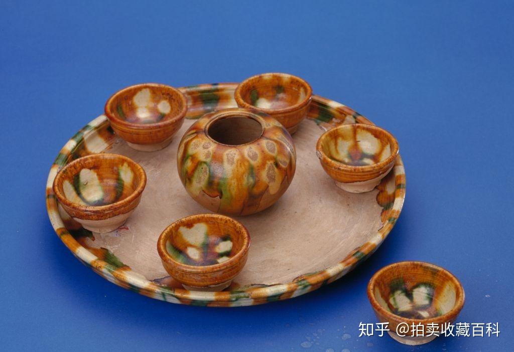 唐物 三彩盃 唐時代】 中国文艺网_唐代陶器：唐三彩