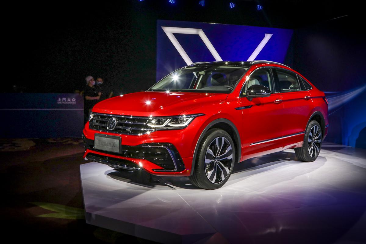上汽大众轿跑suv途观x正式上市售2459万元起