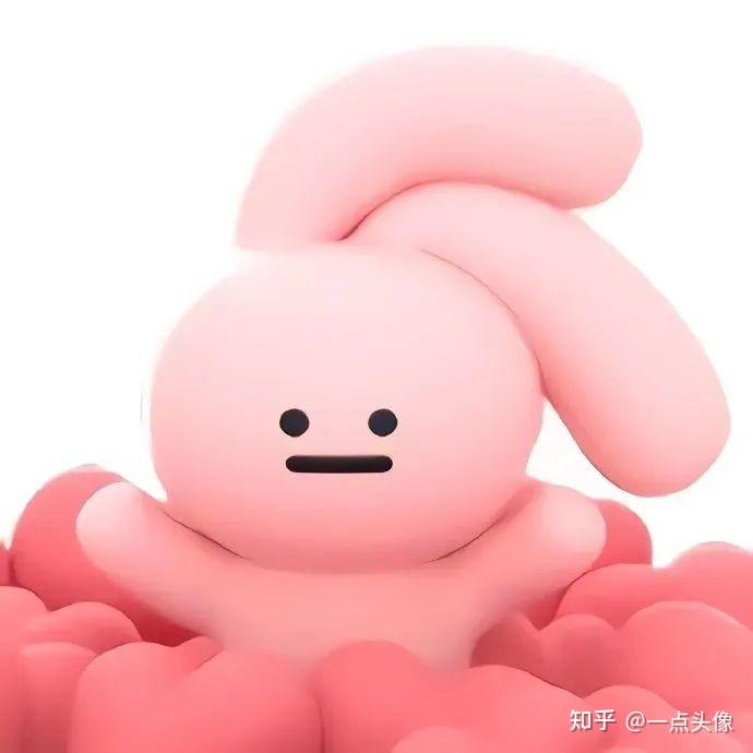 头像|一期粉粉嫩嫩的兔子头像 - 知乎