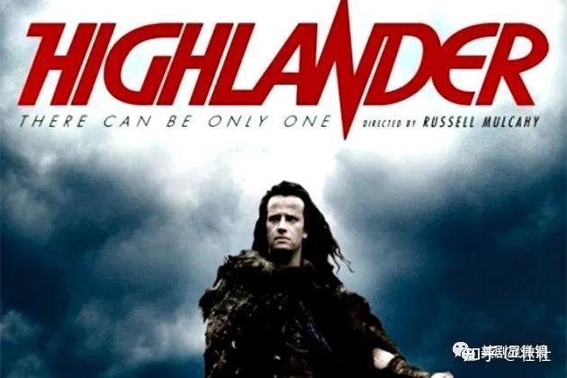 电影"高地人"的主角是一群长生不老的异人,除非被同类用古代宝剑将头